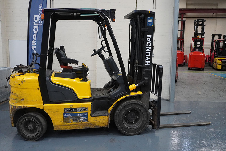 Hyundai 25L-7A LPG Counterbalance